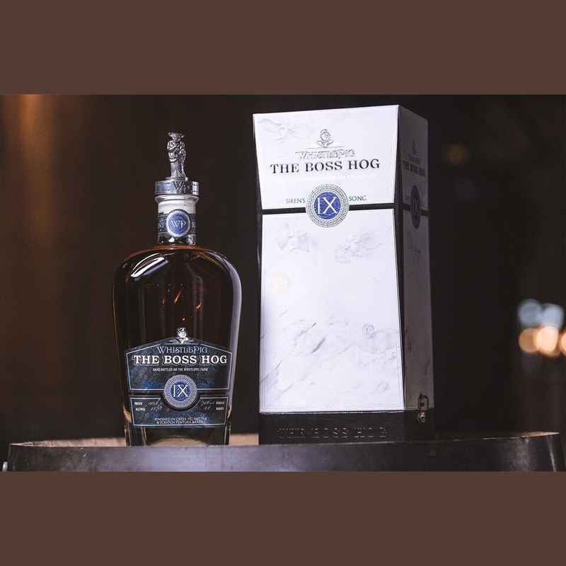 Whistlepig The Boss Hog 9th Edition Siren’s Song Barrel Aged Straight Rye Whiskey Canada