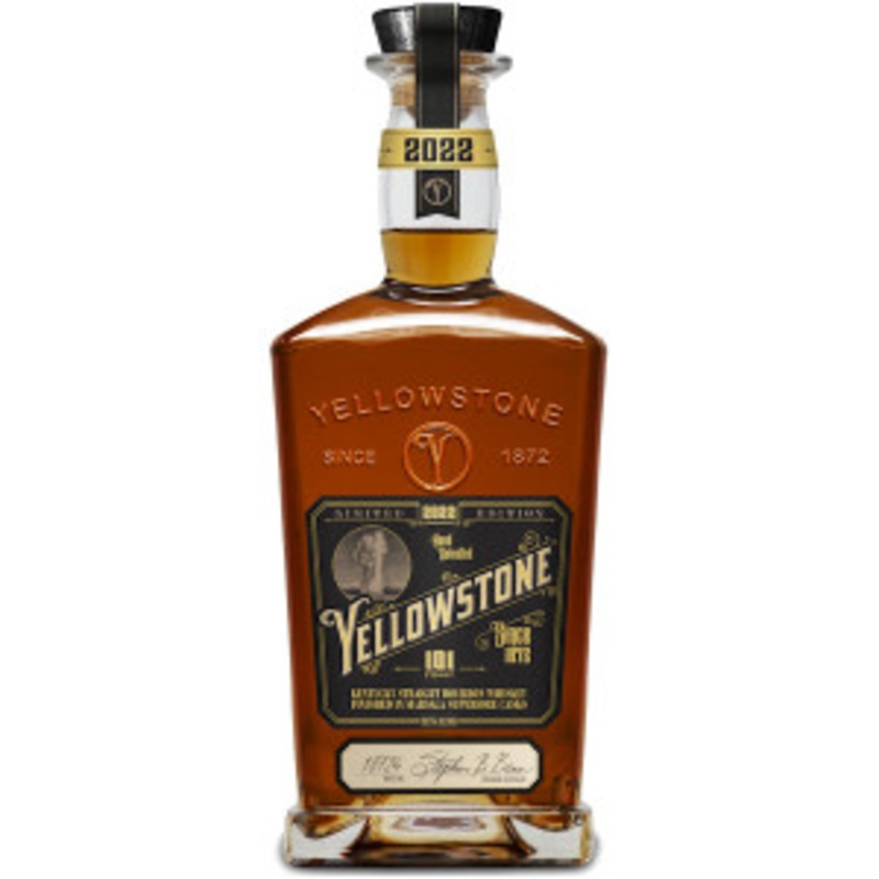 Yellowstone Limited Edition 2022 Kentucky Straight Bourbon Whiskey 750ml