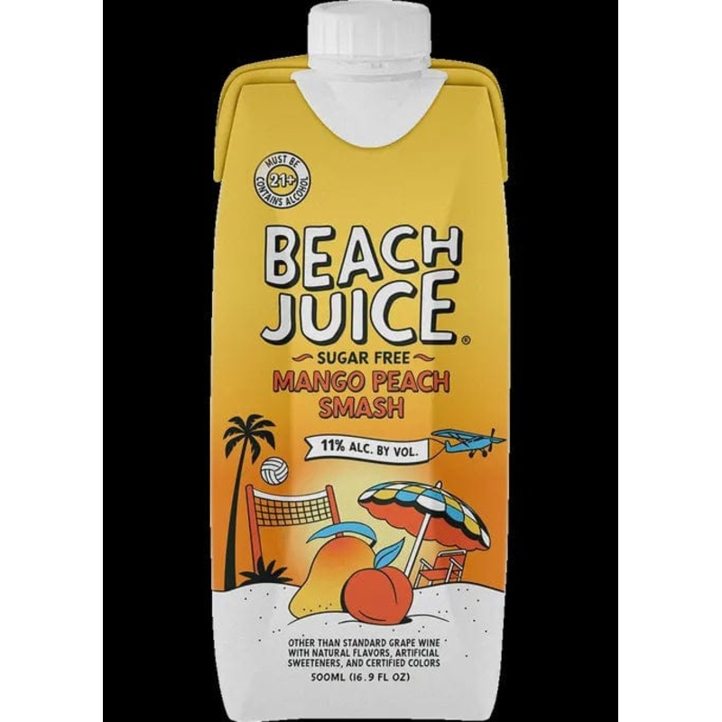 BEACH JUICE MANGO PEACH SMASH 500ML
