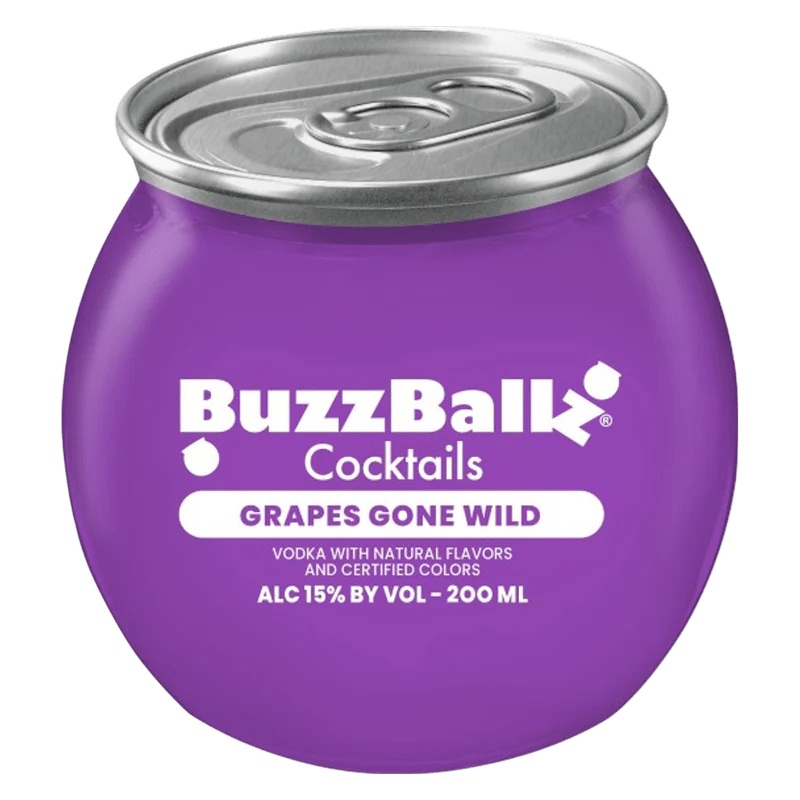 BUZZBALLZ GRAPES GONE WILD SPIRITS COCKTAIL 200ML