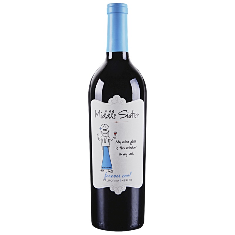 MIDDLE SISTER FOREVER COOL MERLOT 750ML