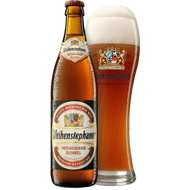 WEIHENSTEPHANER HEFEWEISSBIER DUNKEL 500ML BT @ Airdrie [1013633]