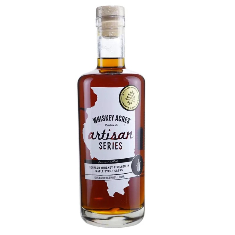 Whiskey Acres Maple Cask Barrel Strength Bourbon 750ML