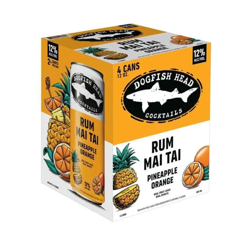 Dogfish Head Pineapple Orange Rum Mai Tai 4Pk