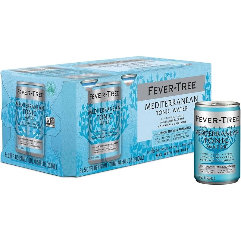 FEVER TREE MEDITERRANEAN TONIC WATER 8PK