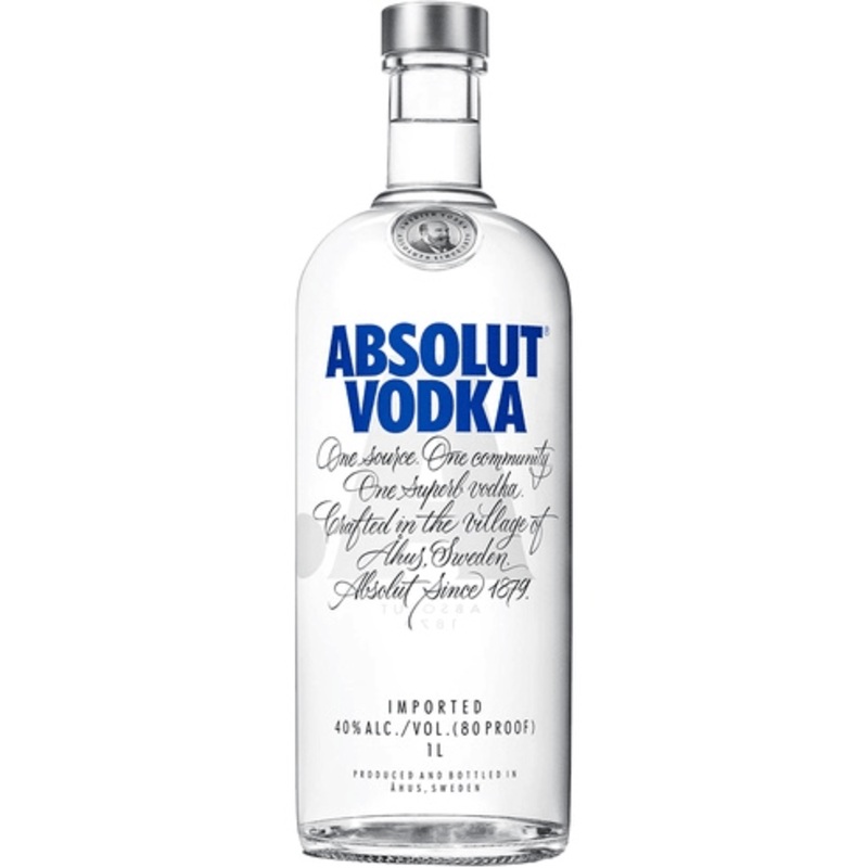 ABSOLUT VODKA 1.0L