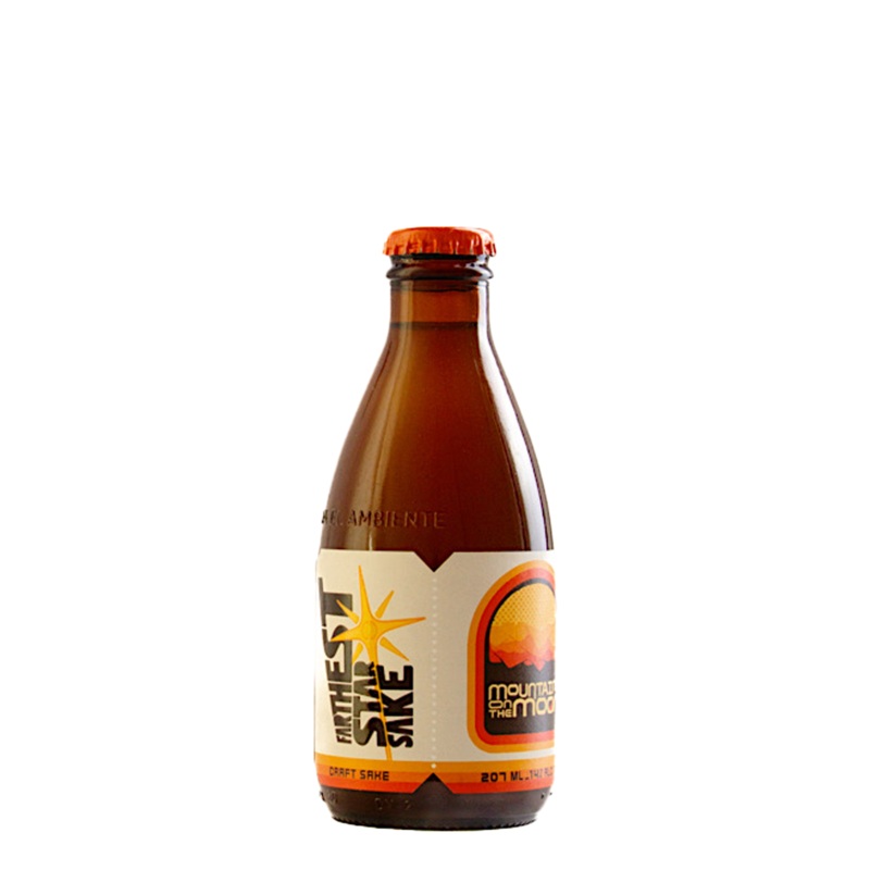 Farthest Star Mountains on The Moon Nigori 7oz Bottle