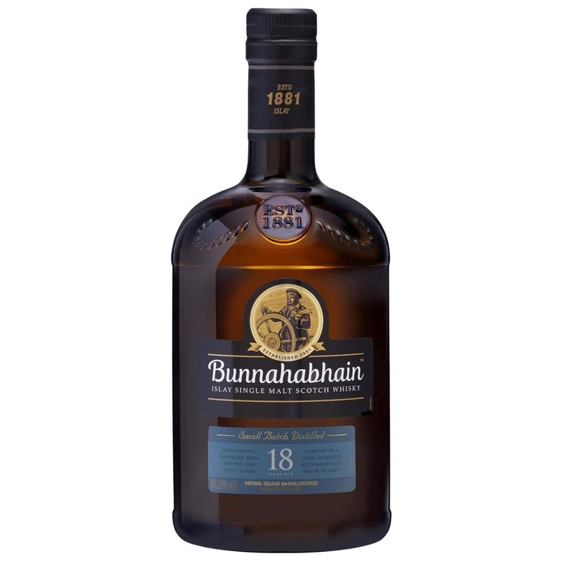 Bunnahabhain 18 Year Old Single Malt Scotch Whisky