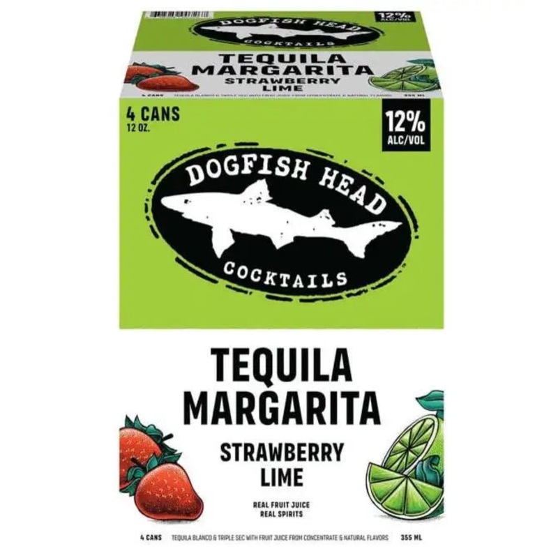 Dogfish Head Strawberry Lime Tequila Margarita 4Pk