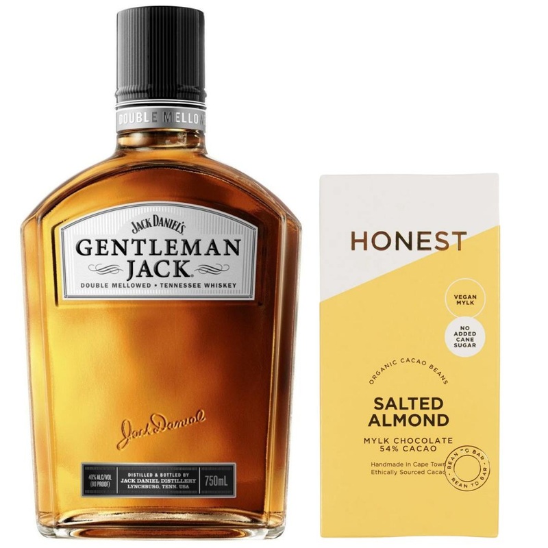 Gentleman Jack + Salted Almond Chocolate Pairing