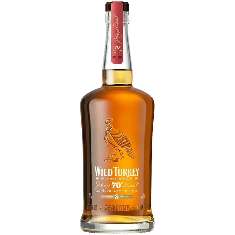 Wild Turkey 8 Year Old 101 Proof Jimmy’s 70th Edition Bourbon Whiskey 750ml