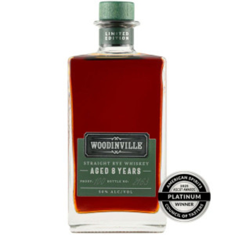 Woodinville 8 Year Old Straight Washington Rye Whiskey 750ml