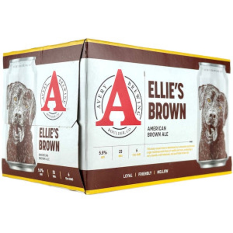 Avery Brewing Ellie’s Brown American Brown Ale 12oz 6 Pack Cans