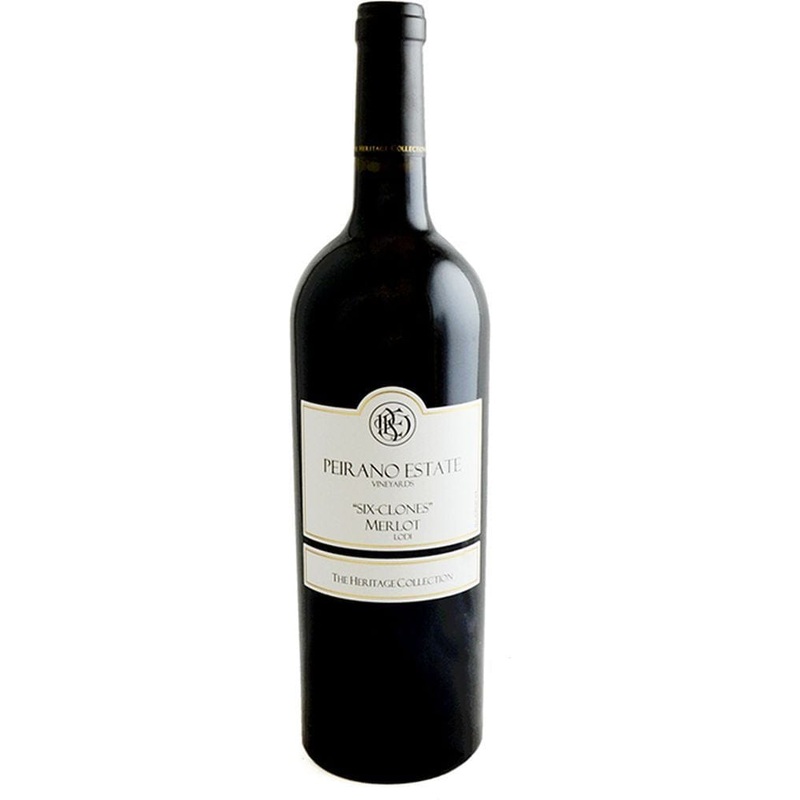 PEIRANO ESTATE SIX CLONES MERLOT 750ML