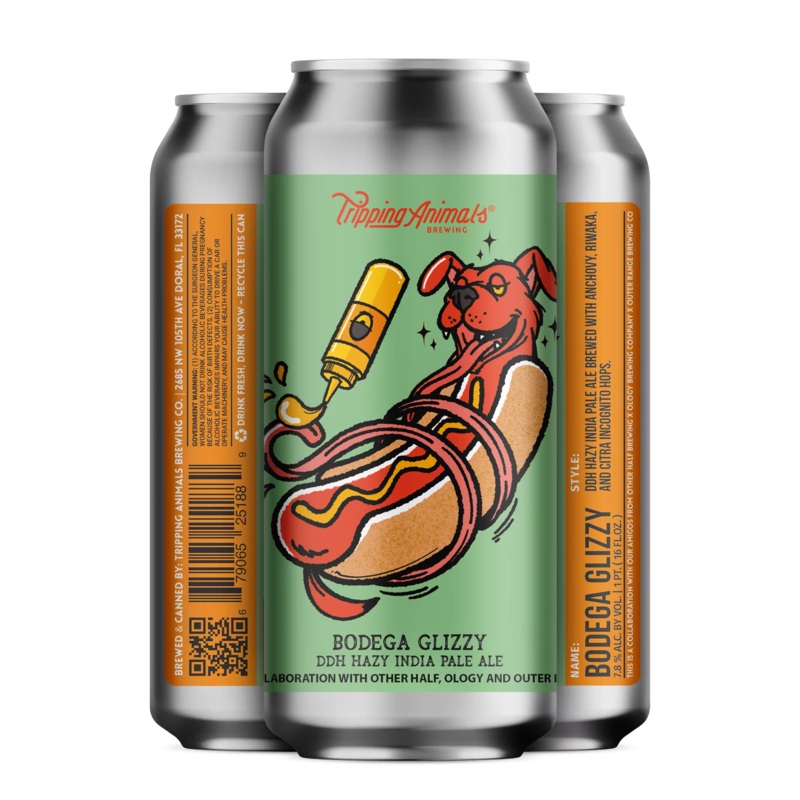 Tripping Animals X Other Half Bodega Glizzy 4pk Can