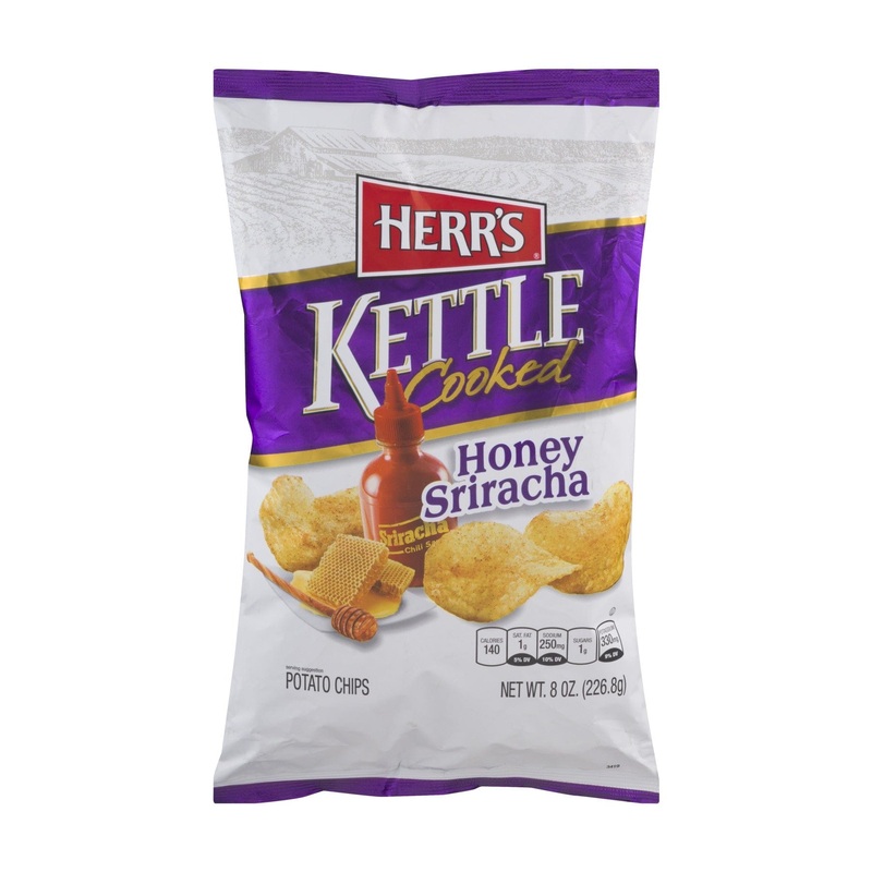 HERR’S HONEY SRIRACHA KETTLE CHIPS