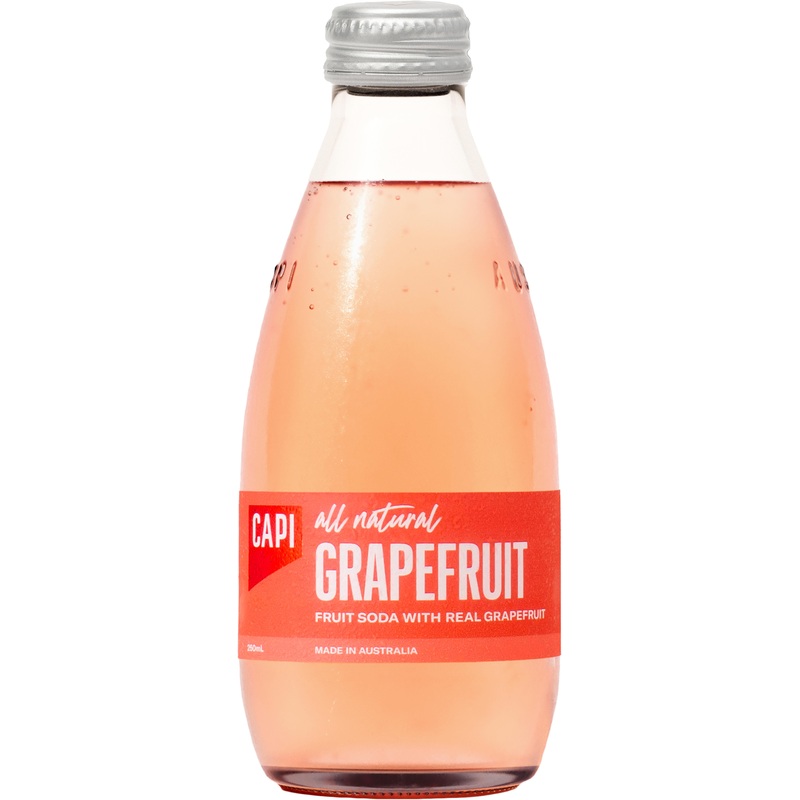 CAPI Pink Grapefruit Soda 250ml