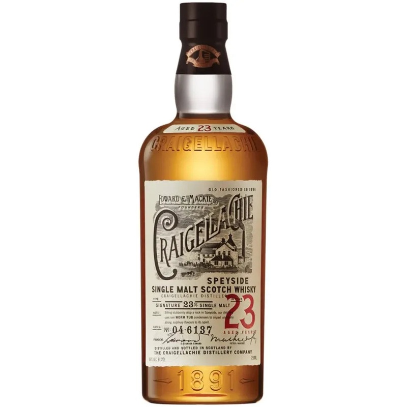Craigellachie 23 Year Old Single Malt Scotch Whisky 700ml