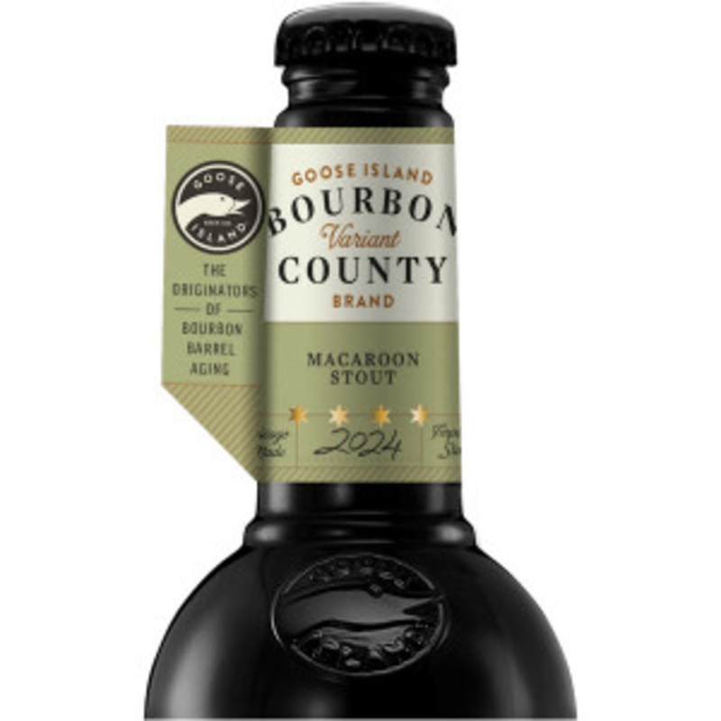 Goose Island Bourbon County Brand Macaroon Stout 2024 16.9oz Bottle