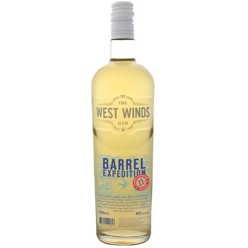The West Winds Gin The Barrel Expedition Ii 700ml