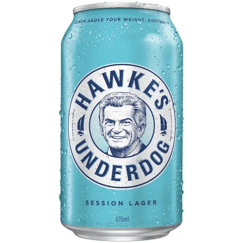 Hawke’s Underdog Session Lager 375ml