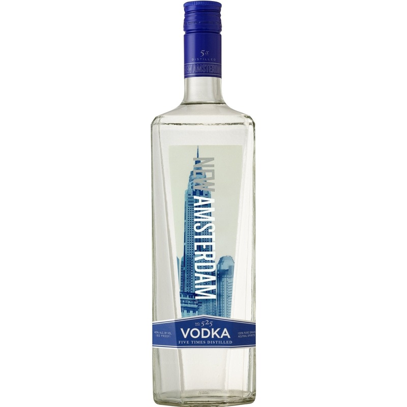 New Amsterdam 80 Proof Vodka|375ml|1L|1.75L