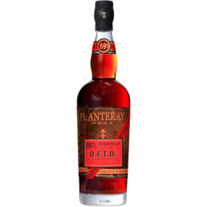 Planteray Overproof O.F.T.D. Dark Rum 1L