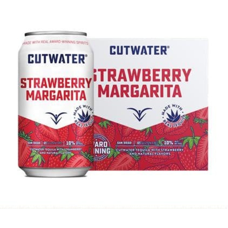 CUTWATER STRAWBERRY MARGARITA 4PK