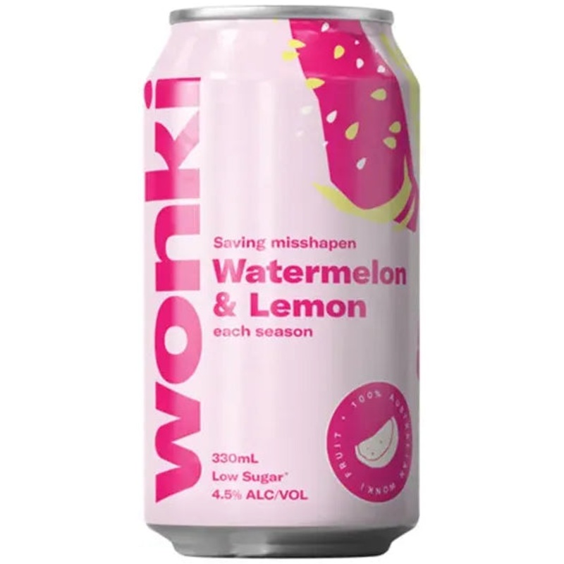 Wonki Watermelon And Lemon 330ml
