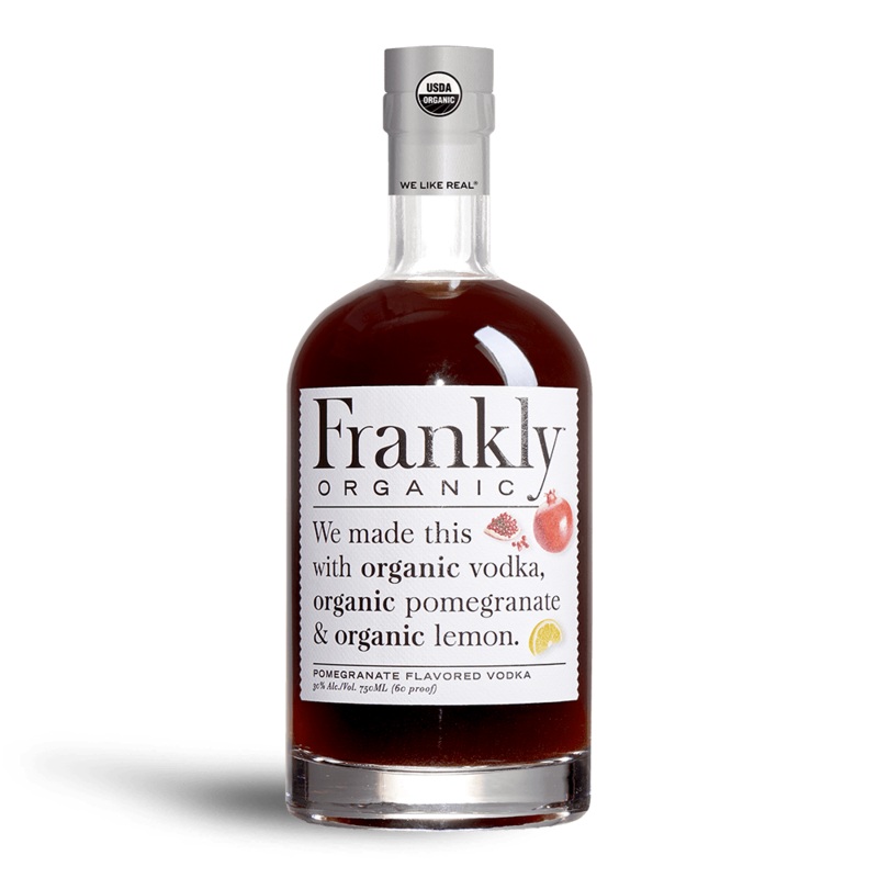 FRANKLY POMEGRANATE VODKA 750ML