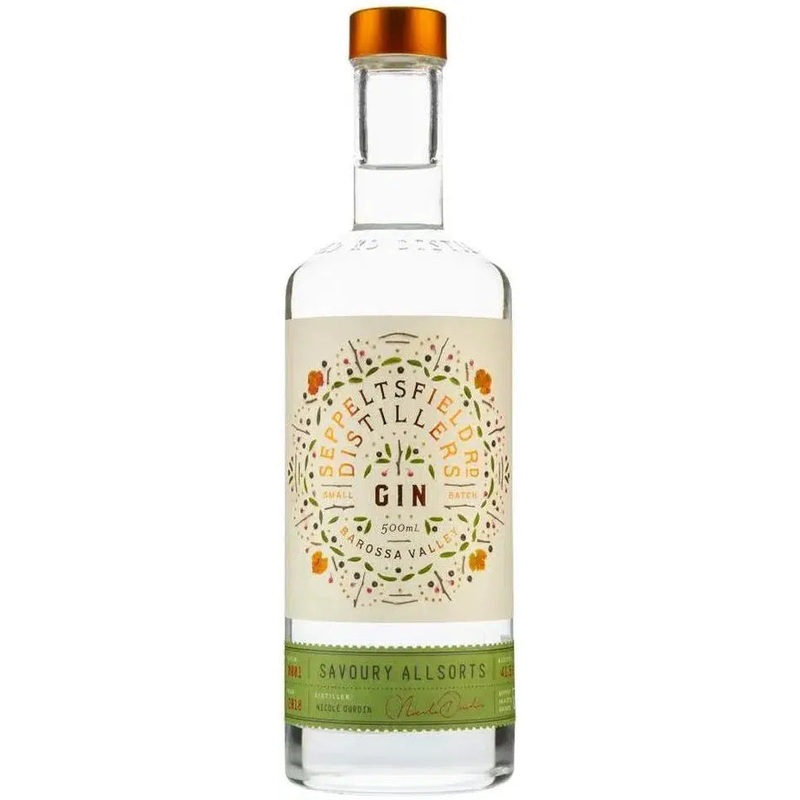 Seppeltsfield Road Distillers Savoury Allsorts Gin 500ml