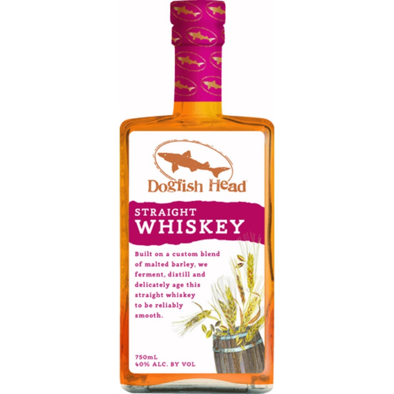 DOGFISH HEAD WHISKEY STRAIGHT 750ML