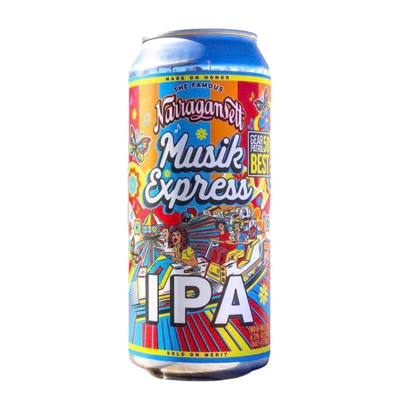 Narragansett Musik Express IPA 16oz 6pk Can
