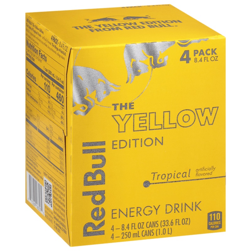 RED BULL TROPICAL 4PK
