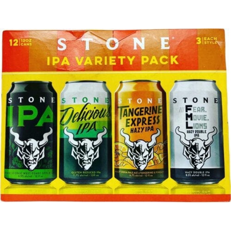 STONE IPA VARIETY 12PK