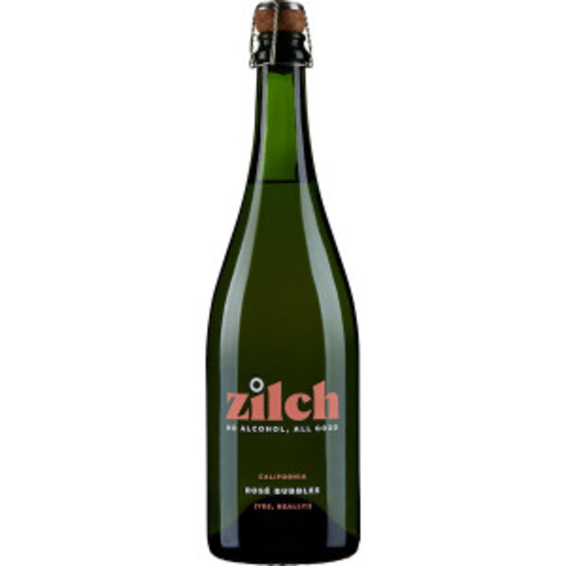 Zilch No Alcohol California Rose Bubbles NV