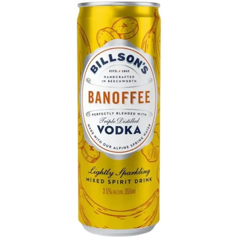 Billson’s Vodka With Banoffee 355ml