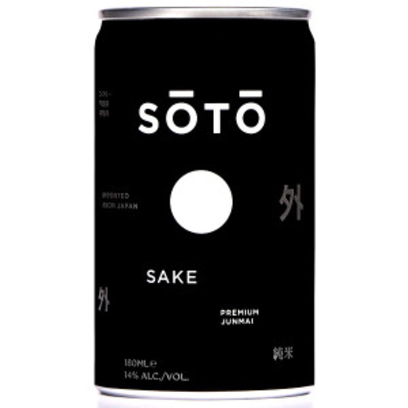 Soto Premium Junmai Sake Japan 180ml Can
