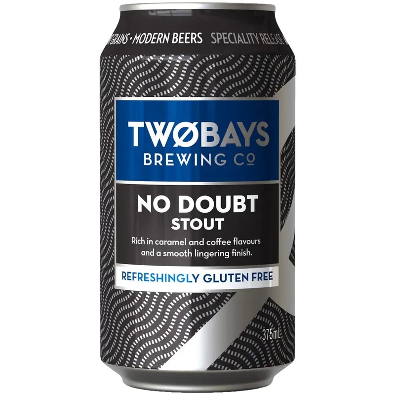 Two Bays Brewing Co No Doubt Stout 375ml