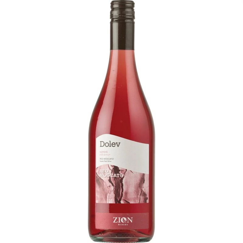 Zion Red Moscato Mevushal|750ml