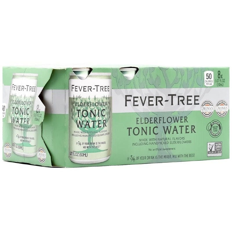 FEVER TREE ELDERFLOWER TONIC 8PK CAN
