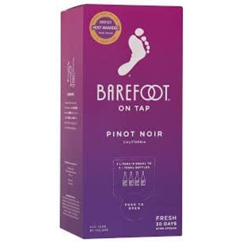 BAREFOOT ON TAP PINOT NOIR 3L BOX