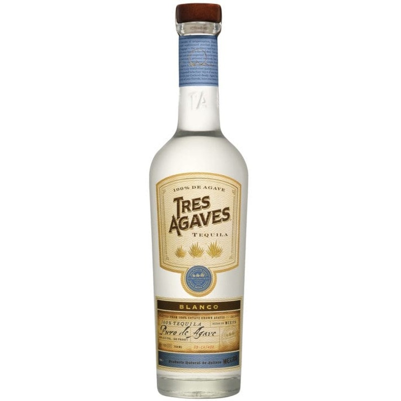 TRES AGAVES TEQUILA BLANCO 750ML