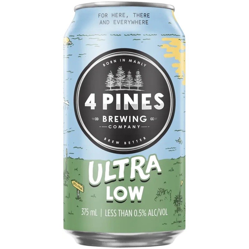 4 Pines Ultra Low 375ml|Case (24)