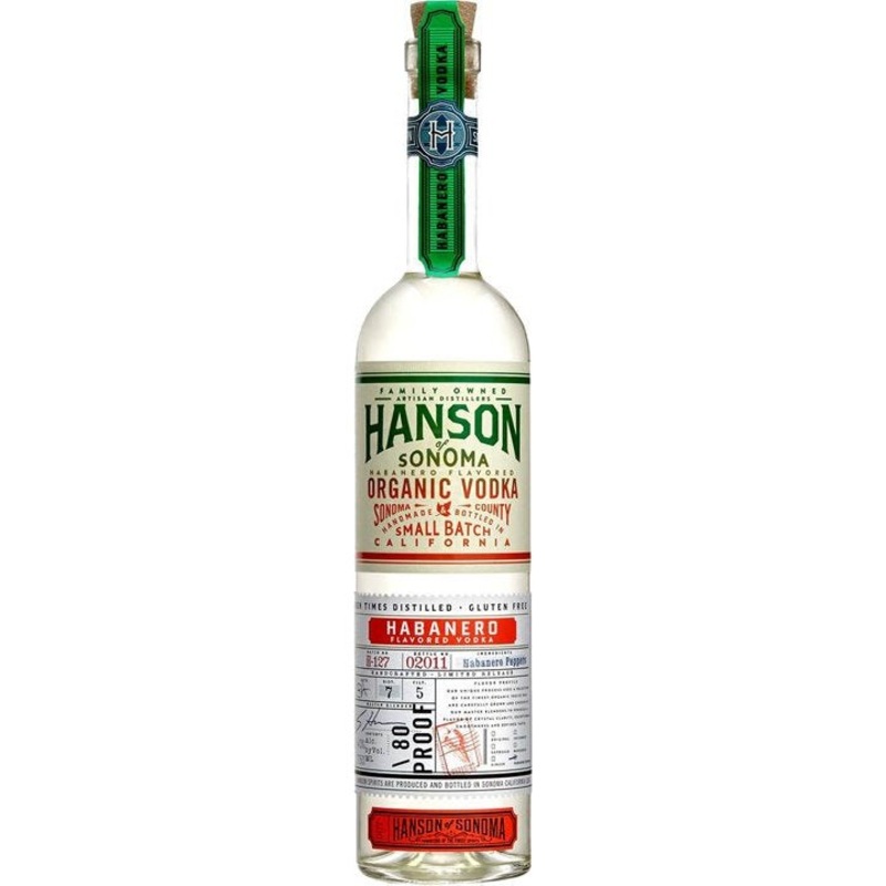 Hanson Organic Habanero Vodka|750ml