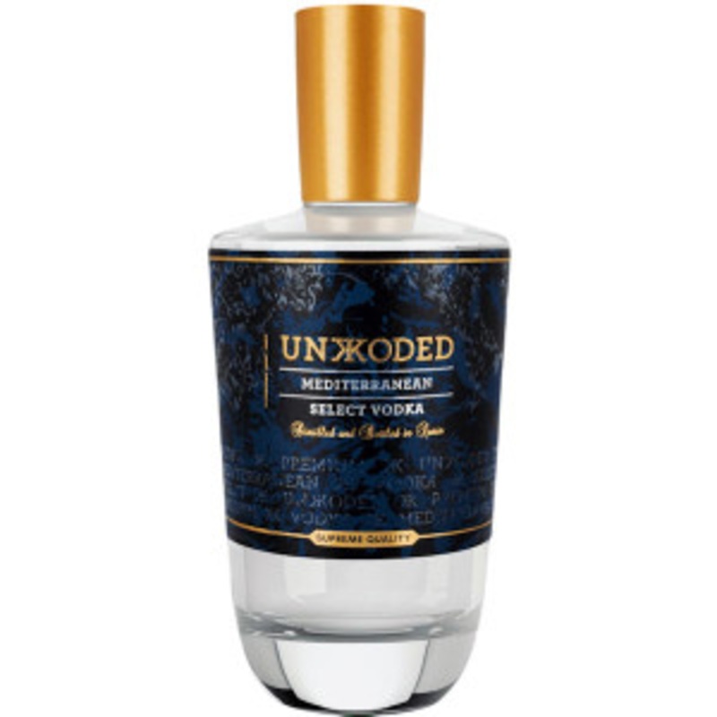 Unkkoded Mediteranean Select Vodka 700ml