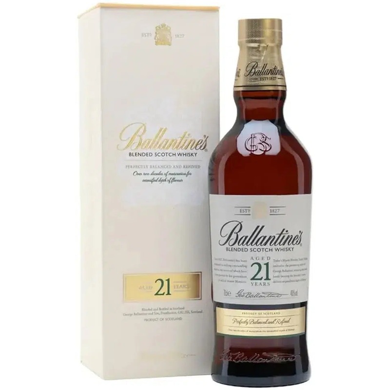 Ballantine’s 21 Years Old Blended Scotch Whisky Giftbox 700ml