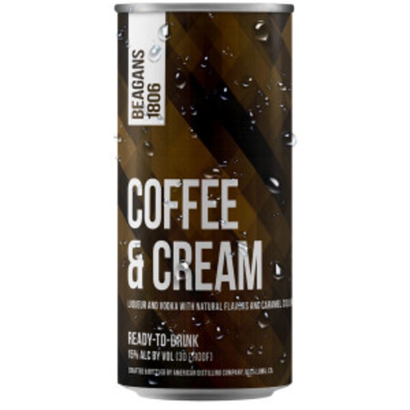 Beagans 1806 Coffee & Cream Ready To Drink Cocktail 200ml 4-Pack