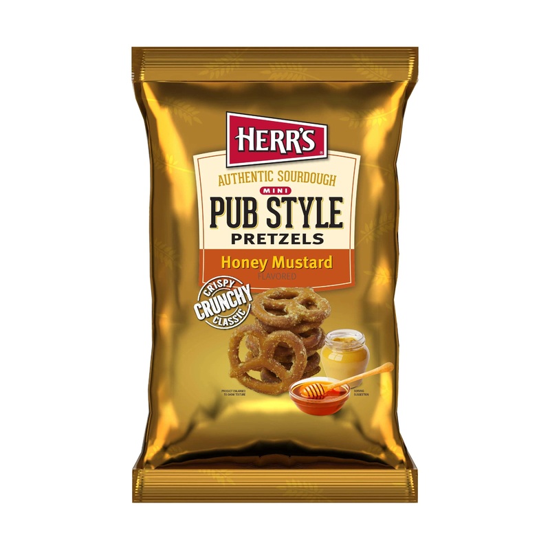 HERR’S HONEY MUSTARD PUB PRETZELS