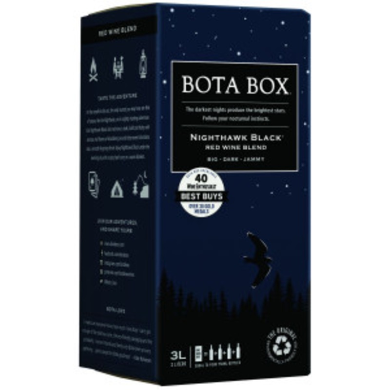 Bota Box Nighthawk Black Red Wine Blend NV 3L